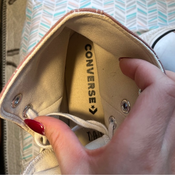 🌷🎀SIZE 7/7.5 Converse Chuck Taylor Pink🎀🌷 - Picture 7 of 8